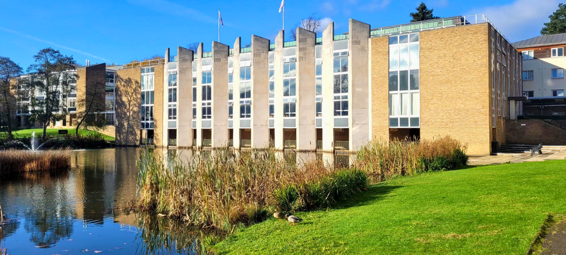 TVan Mildert College Grounds on a sunny day